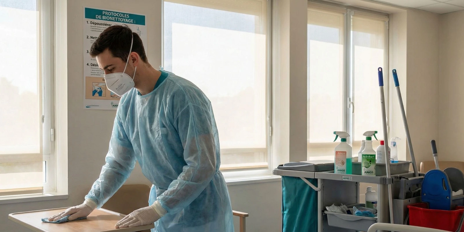 Secteurs à Risques Biologiques : Où Intervient l'Agent de Propreté CAP PPB ?